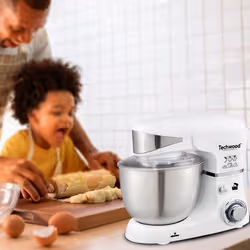 Techwood TRO-1051 mixeur Robot mixer 1000 W Acier inoxydable, Blanc - Vue supplémentaire 2