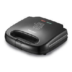 Techwood TGE-856 moule à gauffres 2 gauffre(s) 800 W Noir