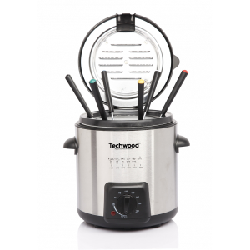 Techwood TFF-99I friteuse Unique Autonome 840 W Acier inoxydable