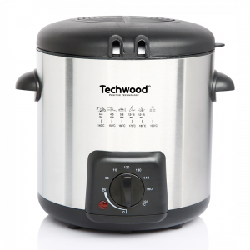 Techwood TFF-99I friteuse Unique Autonome 840 W Acier inoxydable