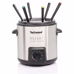 Techwood TFF-99I friteuse Unique Autonome 840 W Acier inoxydable - Vue supplémentaire 4