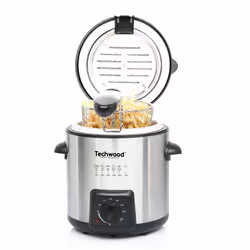 Techwood TFF-99I friteuse Unique Autonome 840 W Acier inoxydable - Vue supplémentaire 5