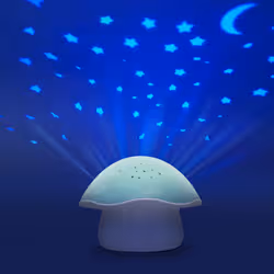 Pabobo Coucher facile Champignon projecteur d'étoiles Bleu - Vue supplémentaire 3