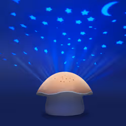 Pabobo Coucher facile Champignon projecteur d'étoiles Rose - Vue supplémentaire 3