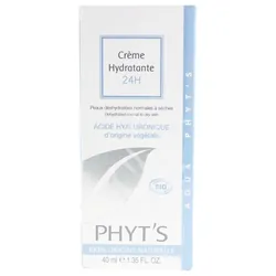 Phyt's Aqua Phyt's Crème Hydratante 24H Bio 40 ml