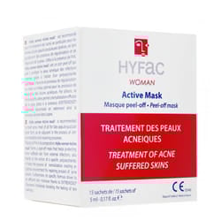 Hyfac Woman Active Mask Traitement des Peaux Acnéiques 15 Sachets
