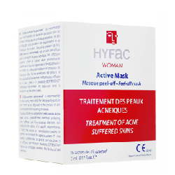 Hyfac Woman Active Mask Traitement des Peaux Acnéiques 15 Sachets