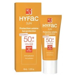 Hyfac Sun Protection Solaire Invisible SPF50+ 40 ml