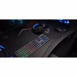 The G-Lab COMBO CHROMIUM clavier Souris incluse USB Noir - Vue supplémentaire 2