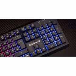 The G-Lab COMBO CHROMIUM clavier Souris incluse USB Noir - Vue supplémentaire 3