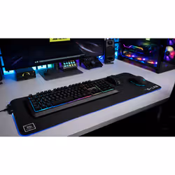 The G-Lab Keyz Tungsten clavier RF sans fil AZERTY Français Noir, Argent - Vue supplémentaire 10
