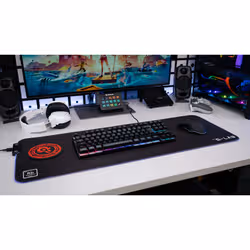 The G-Lab Keyz Caesium TKL clavier USB AZERTY Français Noir - Vue supplémentaire 6