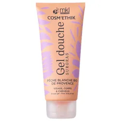 MKL Green Nature Cosm'Ethik Gel Douche Surgras Pêche Blanche Bio de Provence 200 ml