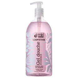 MKL Green Nature Cosm'Ethik Gel Douche Surgras Jasmin Bio du Maroc 1 L