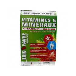 Eric Favre Vitamine & Mineraux 30 Comprimès