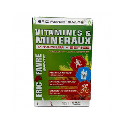 Eric Favre Vitamine & Mineraux 30 Comprimès
