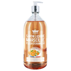 Les Petits Bains de Provence Savon de Marseille Fleur d'Oranger 1 L