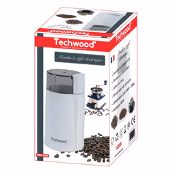 Techwood TMC-884 appareil à moudre le café 160 W Blanc - Vue supplémentaire 2