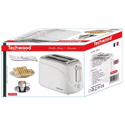 Techwood TGP-202 grille-pain 2 part(s) 700 W Blanc - Vue supplémentaire 3
