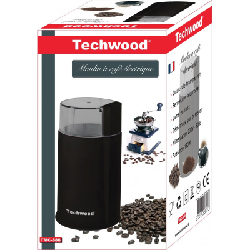 Techwood TMC-886 appareil à moudre le café 160 W Noir