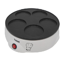 Techwood TCP-750 appareil à crêpes 5 crèpe(s) 700 W Noir, Blanc