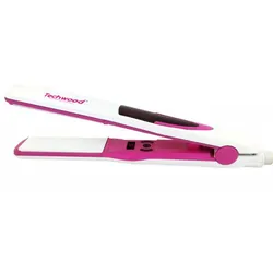 Techwood TFL-200D brosse soufflante et fer à lisser À chaleur Rose, Blanc 41 W