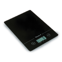 Techwood TPA-526 escabeaux de cuisine Noir Comptoir Rectangle Balance de ménage électronique
