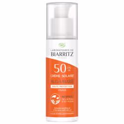 Crème solaire Visage SPF50 Bio Haute protection solaire 50ml Alga Maris Laboratoires De Biarritz - Vue supplémentaire 2