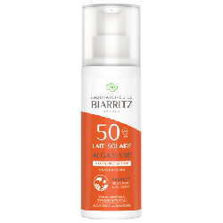Lait Protecteur SPF50 Bio 100ml Soins Solaires Idéal pour les peaux sèches Laboratoires De Biarritz