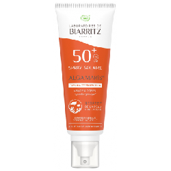 Spray Protecteur SPF50+ Bio 100ml Soins Solaires Très haute protection naturelle Laboratoires De Biarritz