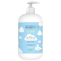Eau Nettoyante Bio Visage et Corps 500ml Soins Bébé Laboratoires De Biarritz