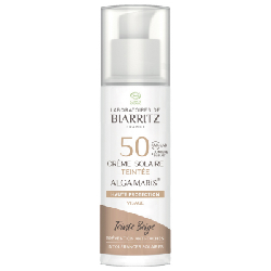 Laboratoires de Biarritz Alga Maris Crème Solaire Teintée Visage SPF50 Bio 50 ml