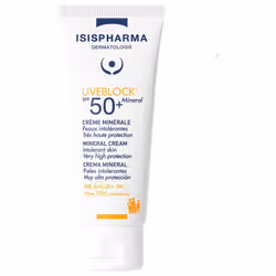 Isispharma Uveblock Crème Minérale SPF50+ 40 ml