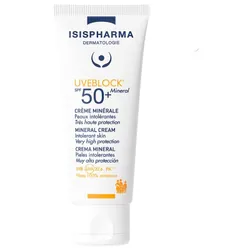 Isispharma Uveblock Crème Minérale SPF50+ 40 ml