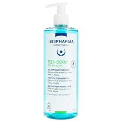 Isispharma Teen Derm Gel Sensitive Nettoyant Purifiant 400 ml