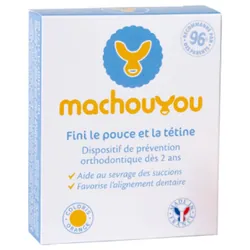 Machouyou Dispositif 1ère Dentition Sevrage des Succions - Couleur : Orange