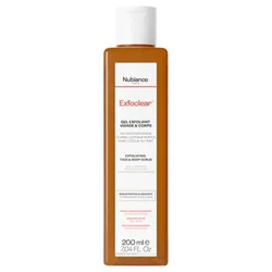 Nubiance Exfoclear Gel Exfoliant Visage & Corps 200 ml