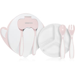 Kikkaboo Baby Bowl 4 in 1 6 m+ Pink 1 pcs