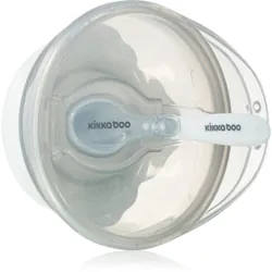 Kikkaboo Suction Bowl with Spoon avec couvercle 4 m+ Blue