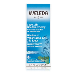 Déodorant Spray A La Sauge Efficacité Renforcée 100 ml Weleda