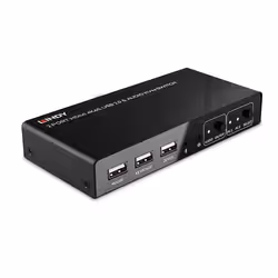 Lindy 32809 commutateur écran, clavier et souris Noir - Vue supplémentaire 2