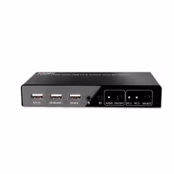 Lindy 32809 commutateur écran, clavier et souris Noir - Vue supplémentaire 4