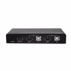 Lindy 32809 commutateur écran, clavier et souris Noir - Vue supplémentaire 5
