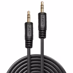 Lindy 35643 câble audio 3 m 3,5mm Noir - Vue supplémentaire 2