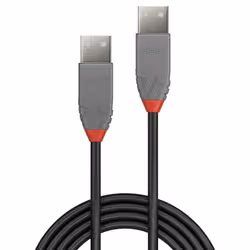 Lindy 36693 câble USB 2 m USB 2.0 USB A Noir, Vert, Rouge - Vue supplémentaire 2