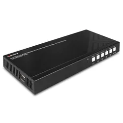 Lindy 38338 extension audio/video Émetteur AV Noir