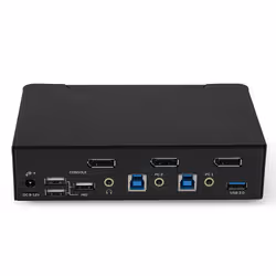 Lindy 39312 commutateur écran, clavier et souris Noir - Vue supplémentaire 4