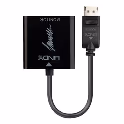 Lindy 41068 câble vidéo et adaptateur 1,5 m DisplayPort HDMI Type A (Standard) Noir - Vue supplémentaire 2
