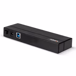 Lindy 43228 hub & concentrateur USB 3.2 Gen 1 (3.1 Gen 1) Type-A 5000 Mbit/s Noir - Vue supplémentaire 2