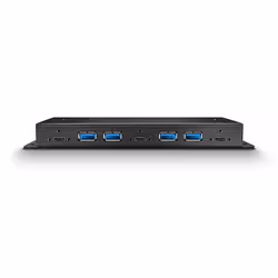 Lindy 43275 hub & concentrateur USB 3.2 Gen 2 (3.1 Gen 2) Type-A 10000 Mbit/s Noir - Vue supplémentaire 4